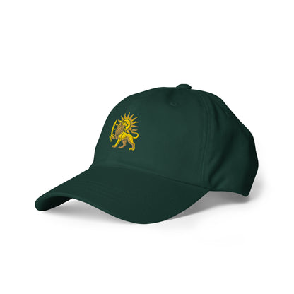 Spruce – Imperial Lion & Sun Cap – left front view
