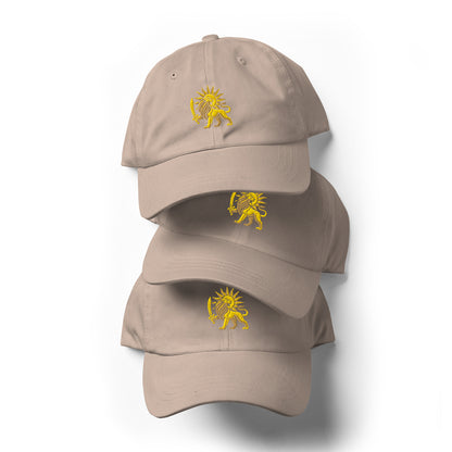Stone – Imperial Lion & Sun Cap – front view