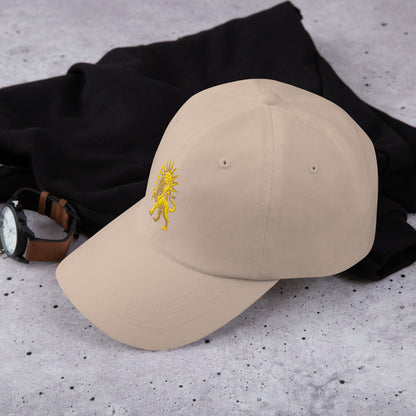 Stone – Imperial Lion & Sun Cap – left view