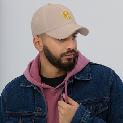 Stone – Imperial Lion & Sun Cap – right front view