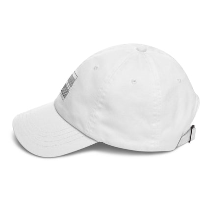 White – PEssence Black Cap – left view