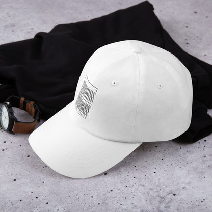 White – PEssence Black Cap – left view