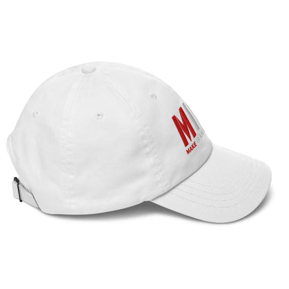 White – MIGA Imperial Cap – right view
