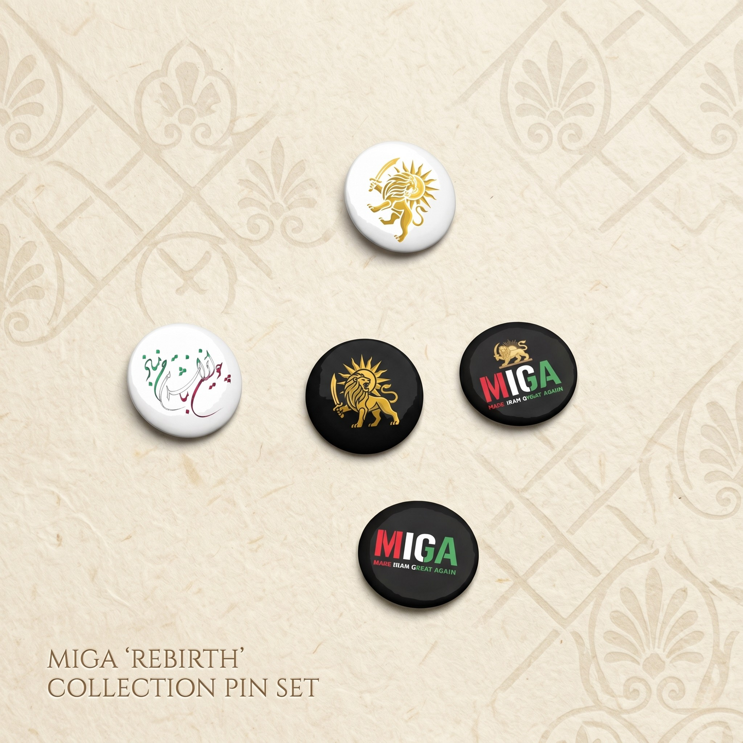 MIGA "Rebirth" Collection Pin Set