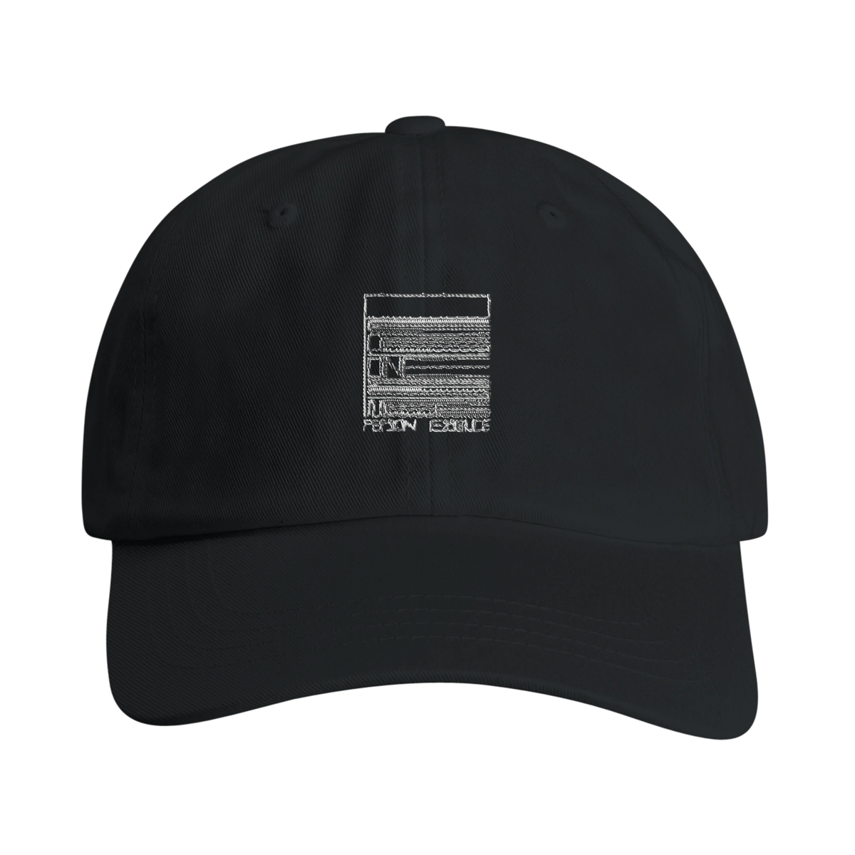 Black – PEssence White Cap – front