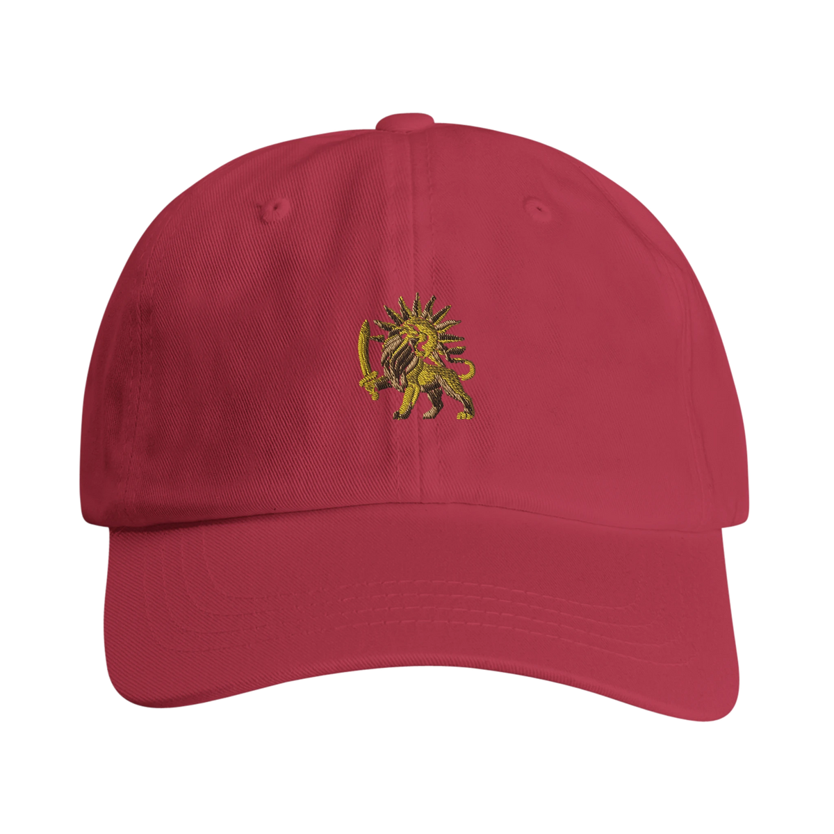 Cranberry – Imperial Lion & Sun Cap – front