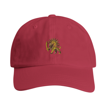Cranberry – Imperial Lion & Sun Cap – front